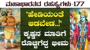 Ep-177 | ಕೃಷ್ಣ ಭೀಮರ ನಡುವೆ ಮಾತಿನ ಜಟಾಪಟಿ | Secrets of Mahabharata